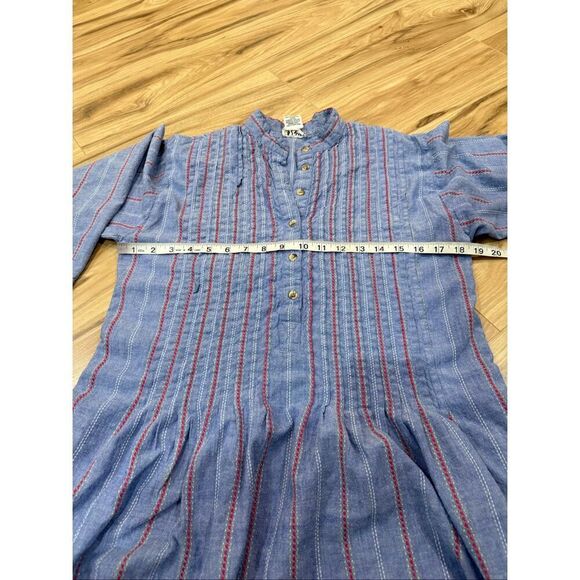 Matti Sport Vintage Indian Cotton Midi Dress Size 10 - Picture 9 of 9